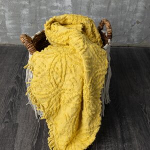 כיסוי מיטה אורורה - צהוב