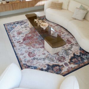 שטיח מרטין כביס ונגד החלקה לסלון - דגם 5