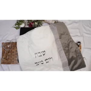 כיסוי פלטה תהילה - אפור