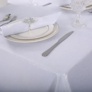מפת שולחן אמילי - כסף
