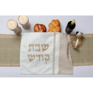 כיסוי חלה דבורה - שמנת