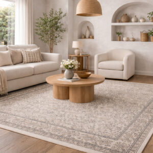 שטיח לורד וינטג׳ כביס ונגד החלקה לסלון - דגם 7