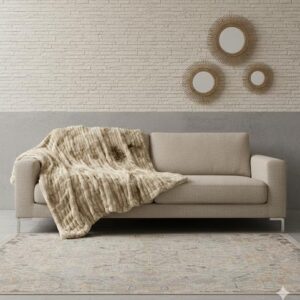 שמיכת חורף פרוותית מפנקת מולטי -אלמוג