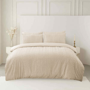 סט מצעים ג'קארד סאטן אל קמט חואן - בג