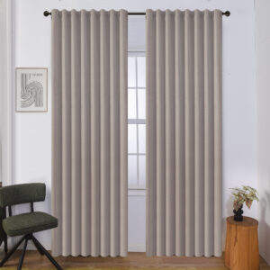 וילון השחלה יעל האפלה 100% - קפה