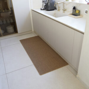 שטיח כביס עם בטנה גומי בג - שרלוט