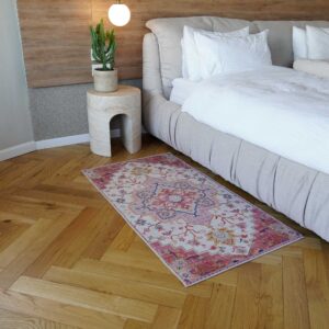 שטיחון מרטין כביס ונגד החלקה לסלון - דגם 10