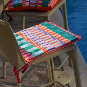 כרית ישיבה OUTDOOR קונפטי מבד אוקספורד Waterproof - דגם 4