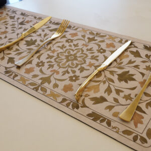 רנר פלייסמט עמיד בחום ברון - דגם 57