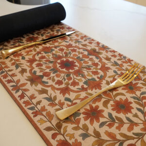 רנר פלייסמט עמיד בחום ברון - דגם 58