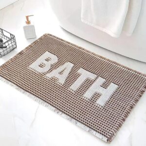 שטיח אמבטיה וופל קוסטה קפה