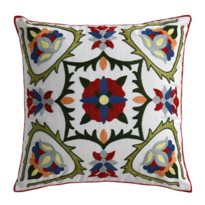 כרית נוי רקומה הרמז - דגם 1