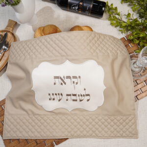 כיסוי חלה דמוי עור ניסן - בג'
